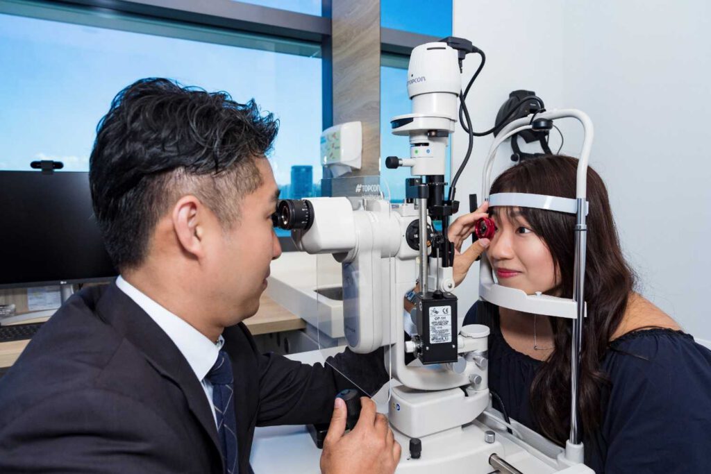 before lasik surgery